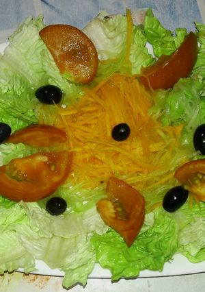 صورة لوصفة سلاطة سهلة مهلة