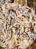 Ensalada para tacos de camarón