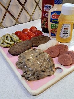 عکسی از دستور برگر مخصوص