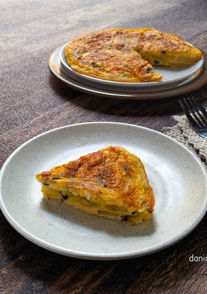 Foto resep Tortilla de Patatas (Spanish Omelette)