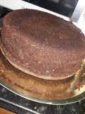 Bizcochuelo tipo budín para tortas de fondant