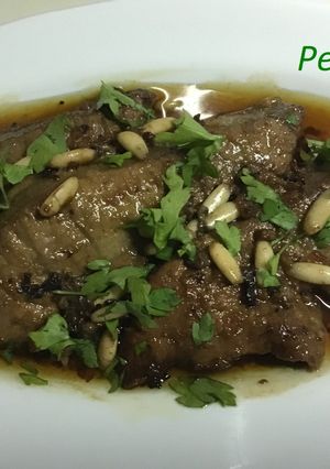 Foto principal de Hígado de cordero al ajillo con vino