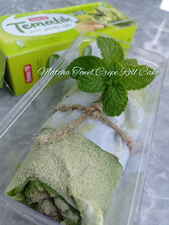 Foto resep Matcha Towel Crepe Roll Cake