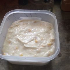 A picture of Maja Blanca.