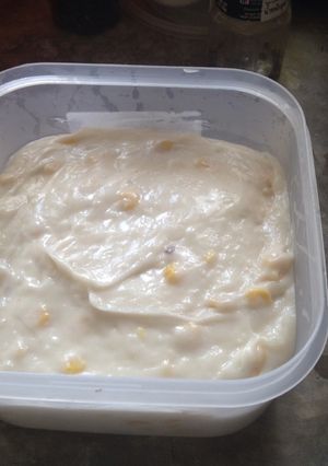 A picture of Maja Blanca.