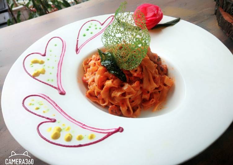 How to Make Favorite Fetochini pasta with mix souce