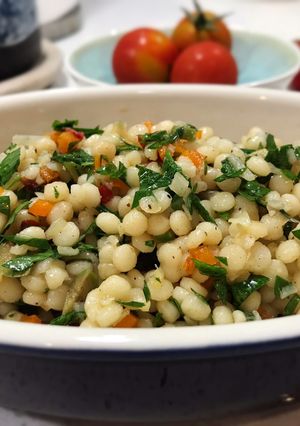 Pearl Couscous （大颗粒北非米）沙拉 的食譜成品照片