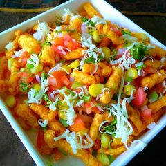 A picture of Kurkure bhel.