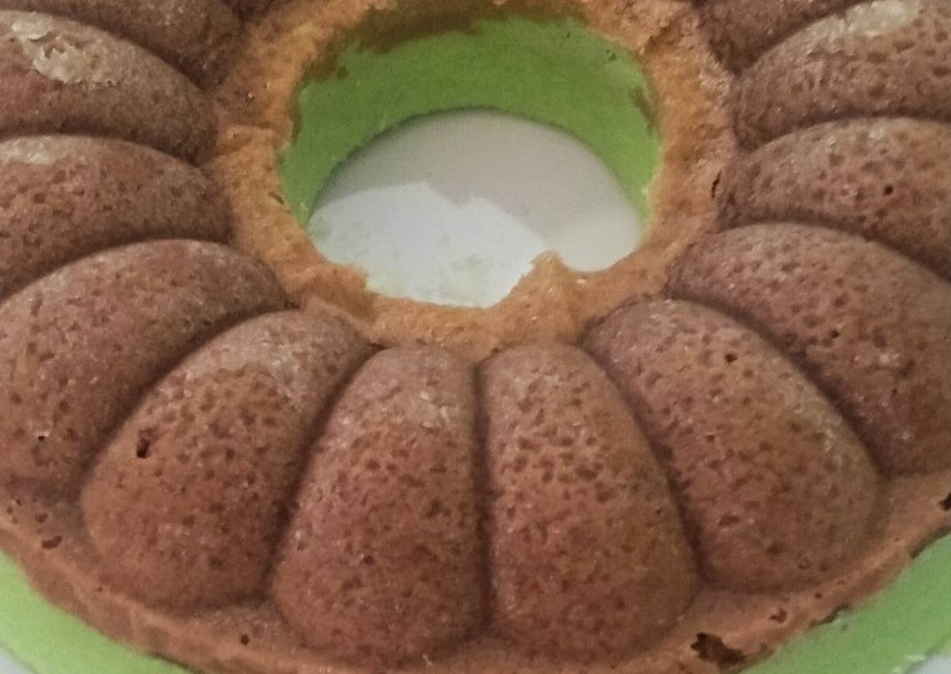 Bolu Kukus Pandan Coklat