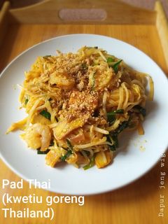 Foto resep 123.Pad Thai(Kwetiu goreng thailand)
