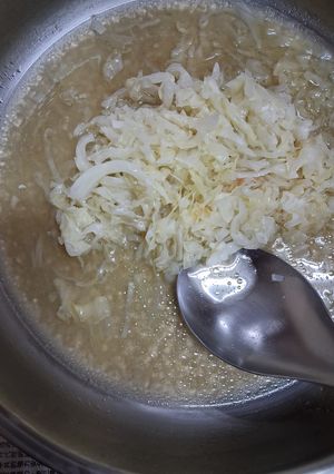 味噌高麗菜 的食譜成品照片