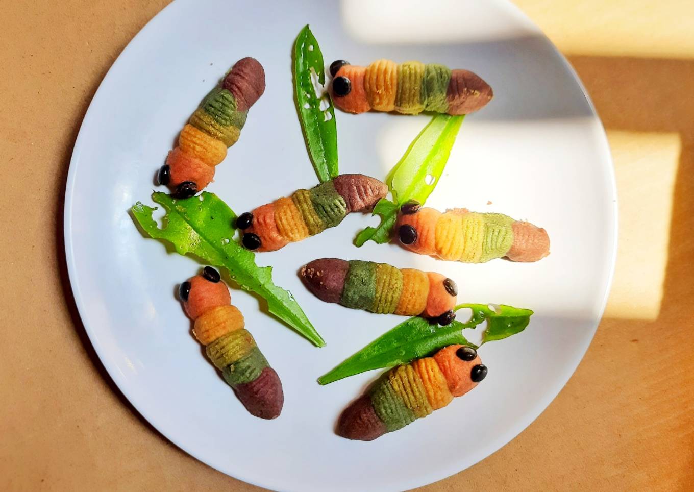 Resep 817. Kue Ulat Pelangi, Lezat