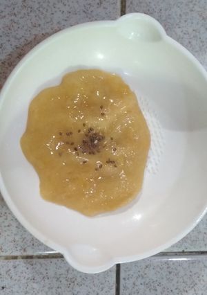 Foto resep Mpasi 6M (hari ke-1) : Puree Pisang Ambon