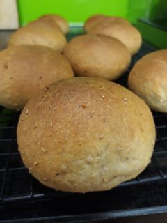 Hình của món Bánh mì mềm nguyên cám - Buger Bun.