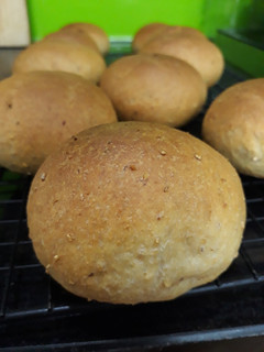 Hình của món Bánh mì mềm nguyên cám - Buger Bun.