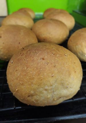 Hình của món Bánh mì mềm nguyên cám - Buger Bun.