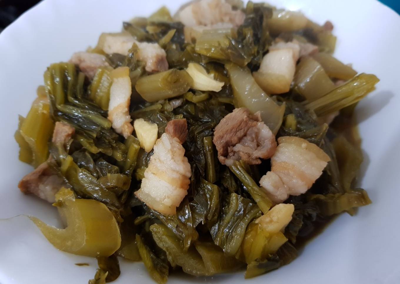 Babi sayur asin 🐷