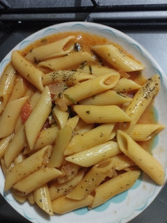 Una foto de Pastas cortas o penne