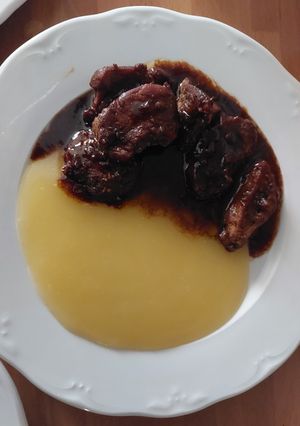 Una foto de Medallones de lomo de cerdo al Pedro Ximénez