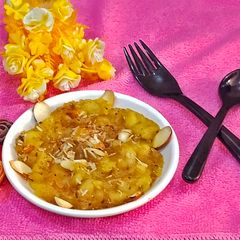 A picture of Apple Halwa.