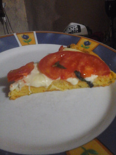 Una foto de Pizza de maíz sin gluten