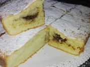 Una foto di torta allo yogurt