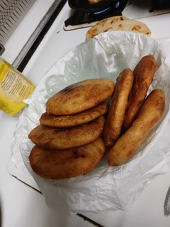 Una foto de Arepas venezolanas