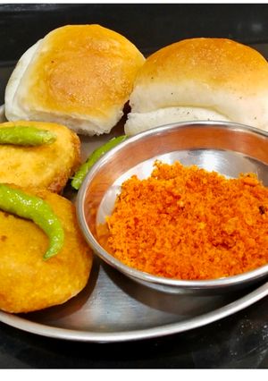 A picture of Potato Vada/Batata vada.