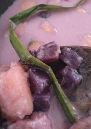 Foto resep Kolak Ubi Ungu Pisang