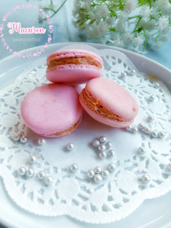 Foto resep Macaron Tepung Terigu metode Swiss meringue