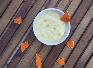 Hình của món Chè đậu xanh nấu cùng vỏ quýt.