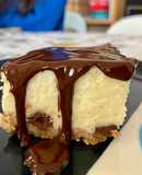 Choco cheesecake al estilo Foster’s Hollywood