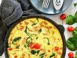 spinach frittata