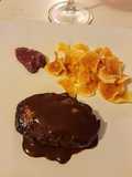 Filetto in crosta di caffè al cioccolato
