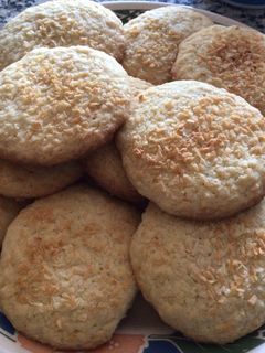 Una foto de Galletas de coco
