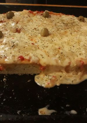 Una foto de Masa casera para pizza