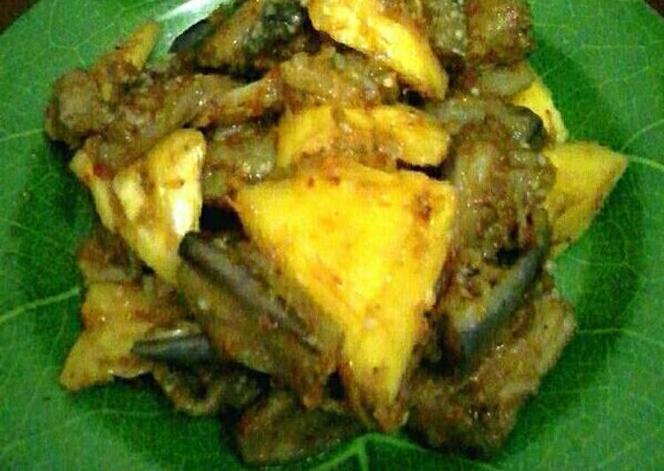 Resep Balado Nanas Terong simpel, Enak Banget