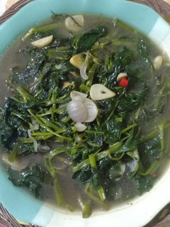 Foto resep Tumis kangkung polos