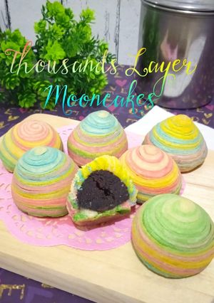 Foto resep Thousand Layer Mooncakes