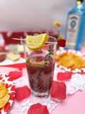 Blueberry gin cocktail