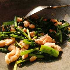 รูปของ ผัดคะน้าไก่