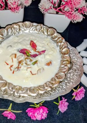 नारियल की खीर रेसिपी मुख्य फोटो