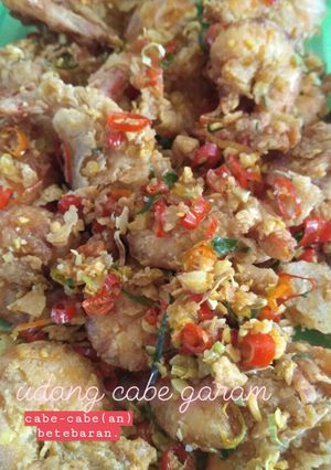 Foto resep Udang Goreng Tepung Cabe Garam