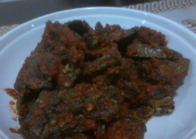 Paru goreng sambal