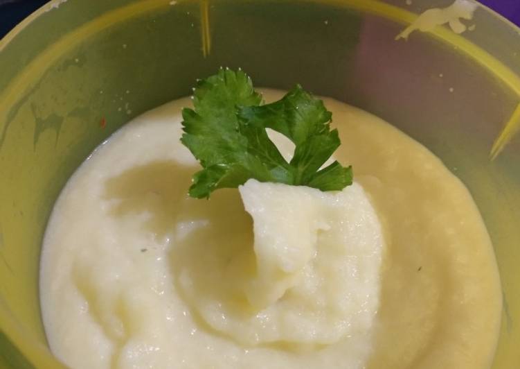 Resep MPASI Creamy Mashed Potato Anti Gagal