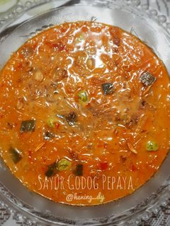 Foto resep Sayur Godog Pepaya Khas Betawi