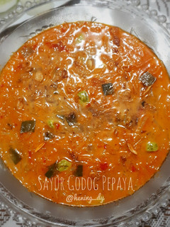 Foto resep Sayur Godog Pepaya Khas Betawi