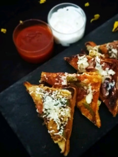 A picture of Egg Toast - Chinese Style.