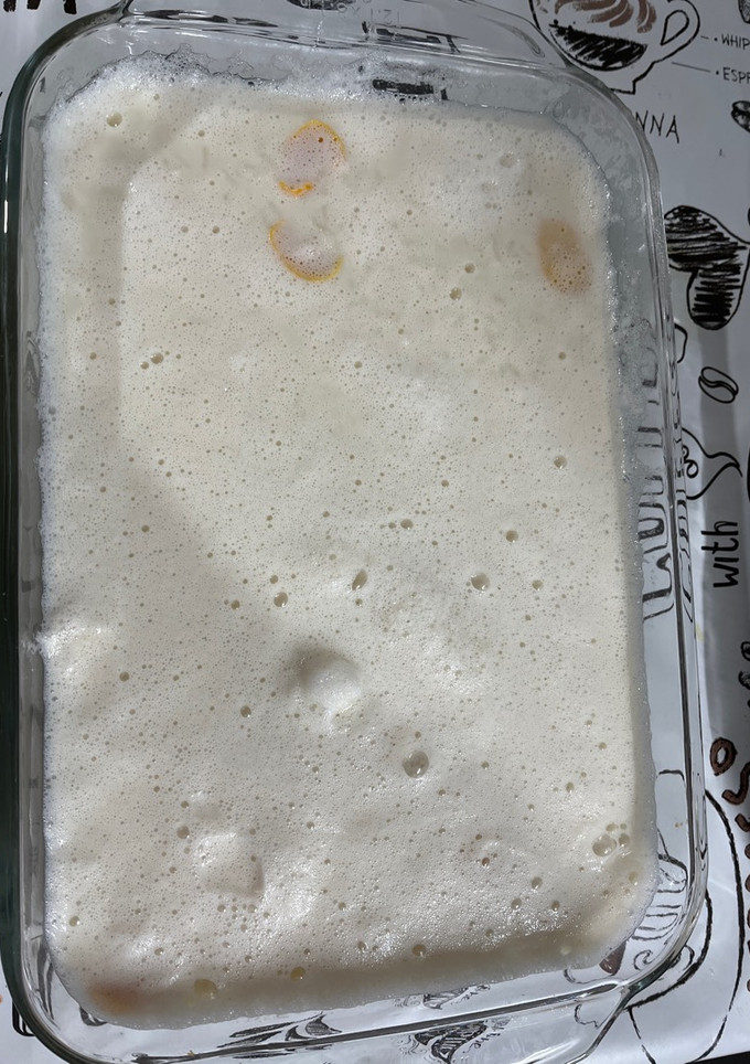 Una foto de Arroz con leche con merengue