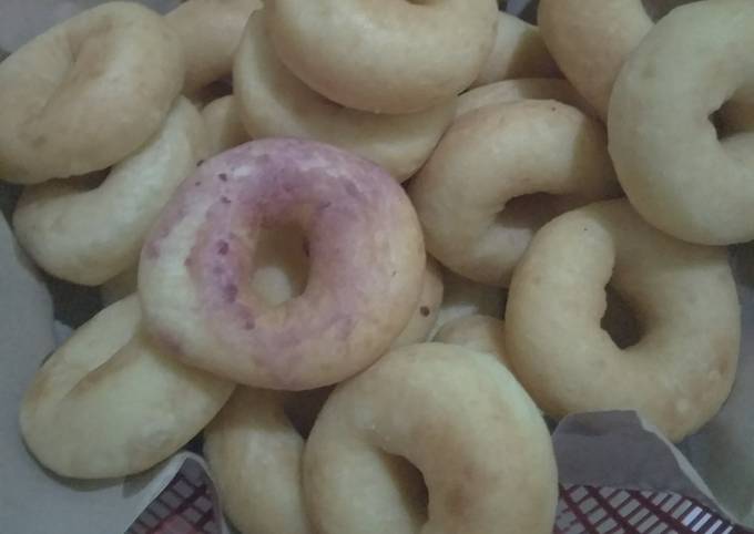 Donat kentang no egg tp ttp lembut